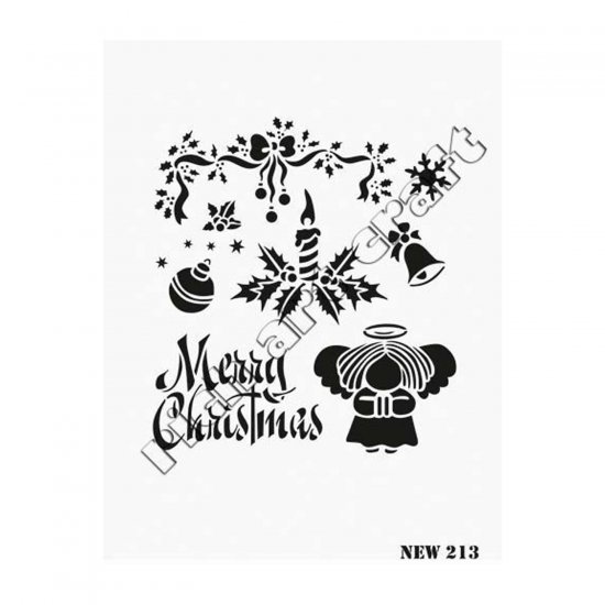Stencil New213 Serisi 25x35
