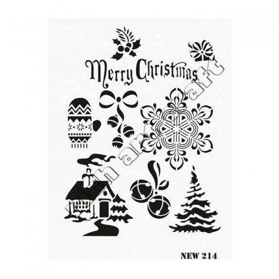 Stencil New214 Serisi 25x35