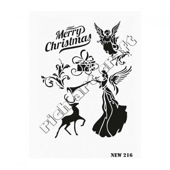 Stencil New216 Serisi 25x35