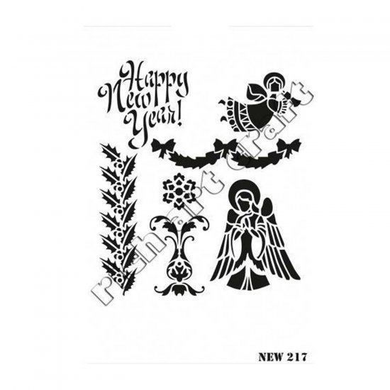 Stencil New217 Serisi 25x35