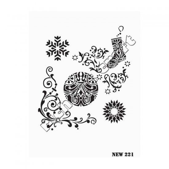 Stencil New221 Serisi 25x35