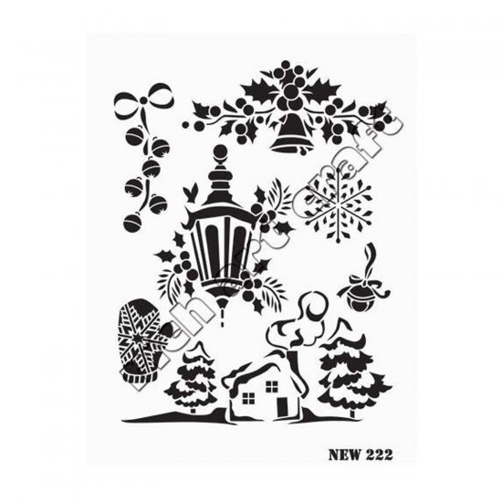 Stencil New222 Serisi 25x35