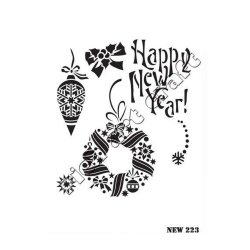 Stencil New223 Serisi 25x35
