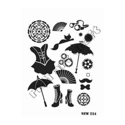 Stencil New234 Serisi 25x35