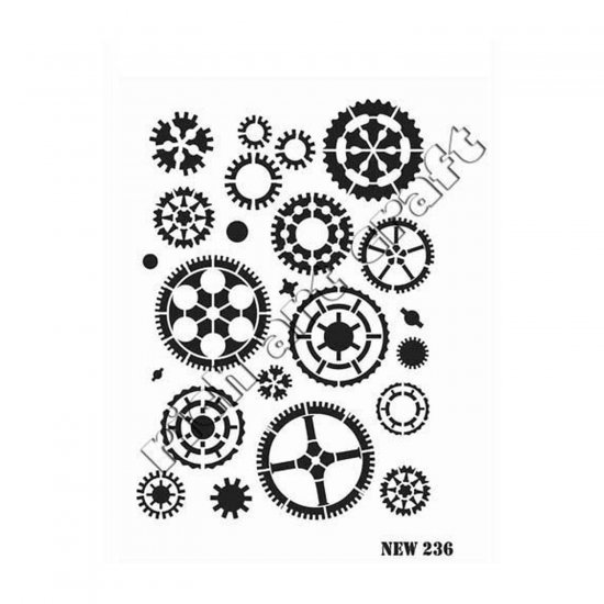 Stencil New236 Serisi 25x35