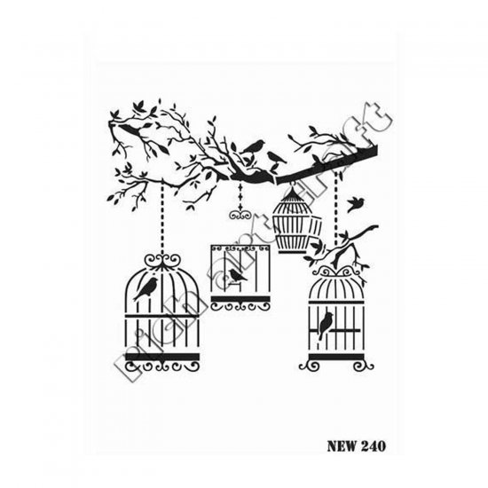 Stencil New240 Serisi 25x35