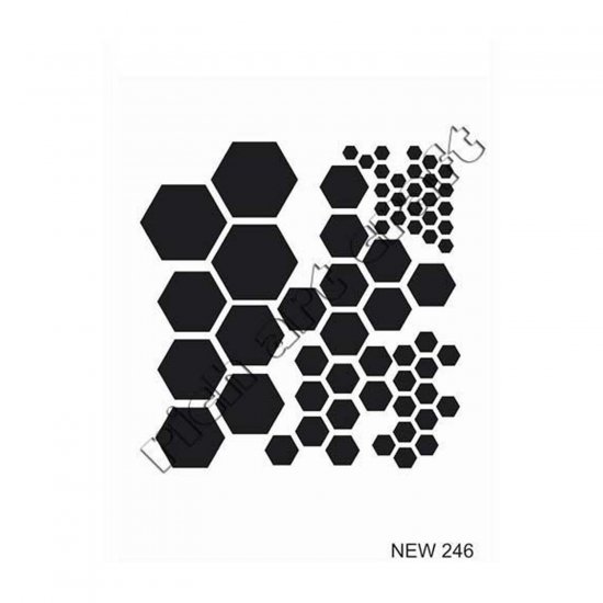 Stencil New246 Serisi 25x35