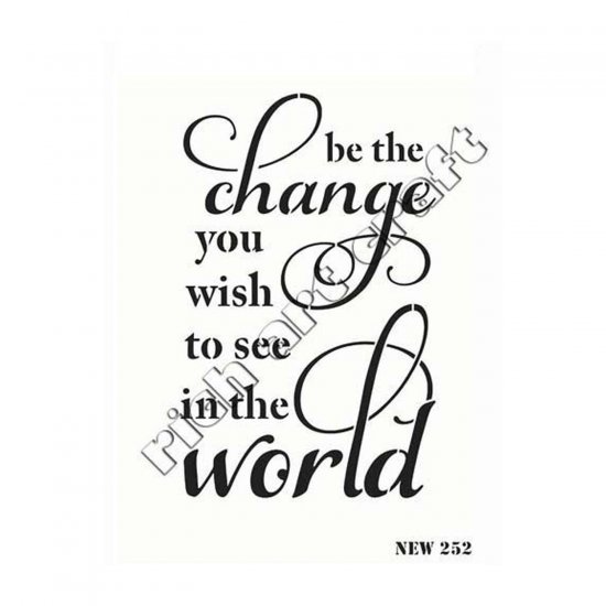 Stencil New252 Serisi 25x35