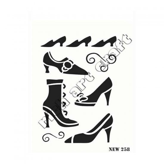 Stencil New258 Serisi 25x35