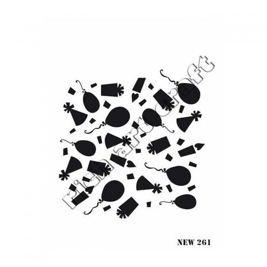 Stencil New261 Serisi 25x35