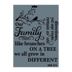Stencil New275 Serisi 25x35