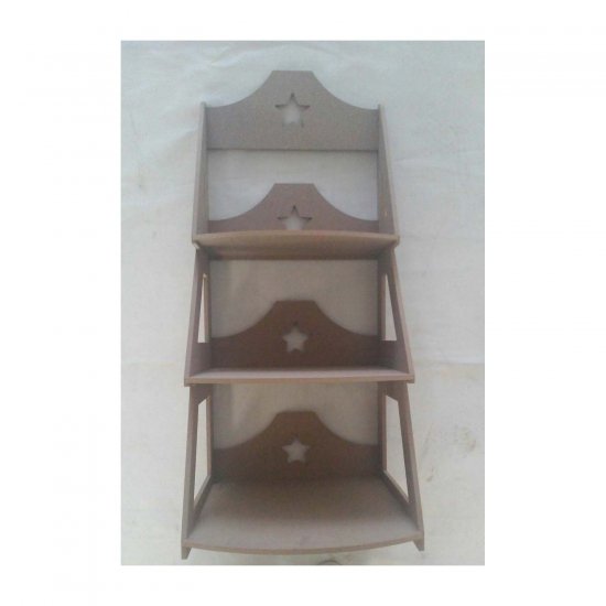 Yıldız 3Lü Raf 34x36,5x80cm