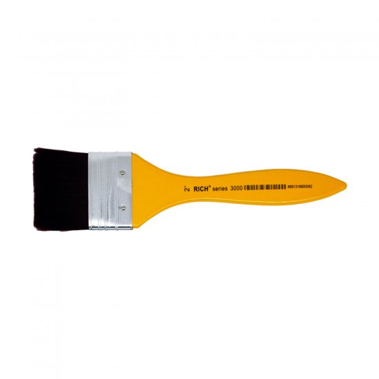 Rich 3000 Seri No 2 Sarı Saplı Bordo Sentetik  Zemin Fırça