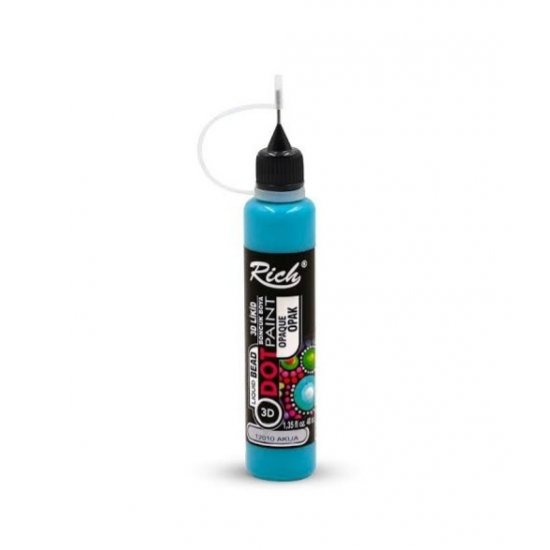 Rich Dot Paint 3d Likit Boncuk Boya Opak Akua 40 cc 12010