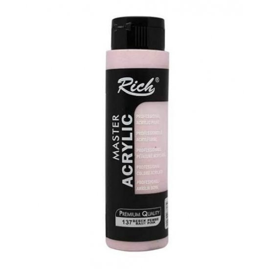 Rich Master Akrilik Boya 137 Bebek Pembe 500 cc