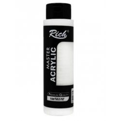Rich Master Akrilik Boya 100 Beyaz 500 cc