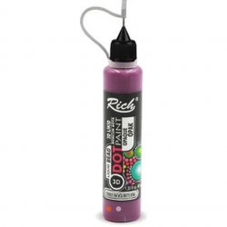 Rich Dot Paint 3d Likit Boncuk Boya Opak Böğürtlen 40 cc 12002
