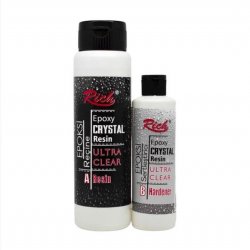 Rich Kristal Epoksi Reçine Şeffaf  500cc+250cc