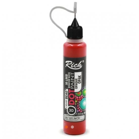Rich Dot Paint 3d Likit Boncuk Boya Opak Gelincik 40 cc 11997