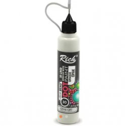 Rich Dot Paint 3d Likit Boncuk Boya Opak Gri 40 cc 12016
