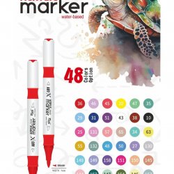 Rich Art-X Akrilik Marker Duo Çift Taraflı Kalem 17894-145