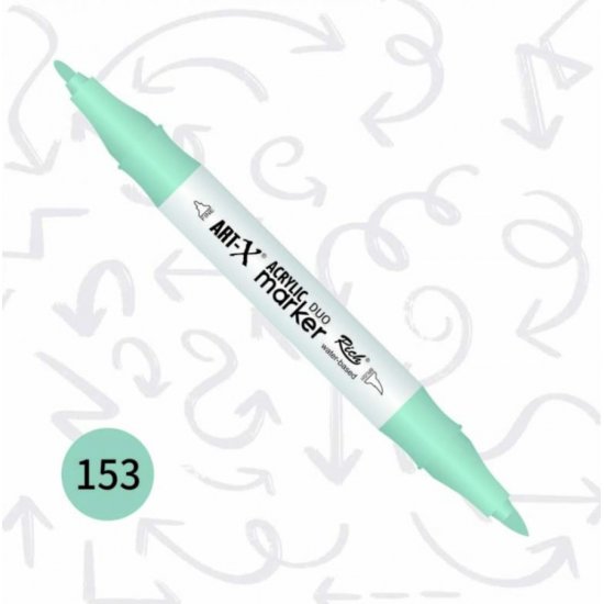 Rich Art-X Akrilik Marker Duo Çift Taraflı Kalem 17927-153