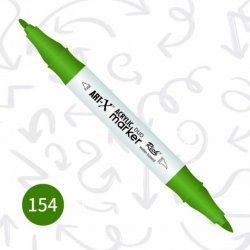 Rich Art-X Akrilik Marker Duo Çift Taraflı Kalem 17908-154