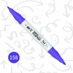 Rich Art-X Akrilik Marker Duo Çift Taraflı Kalem 17902-158