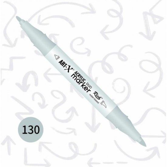 Rich Art-X Akrilik Marker Duo Çift Taraflı Kalem 17915-130