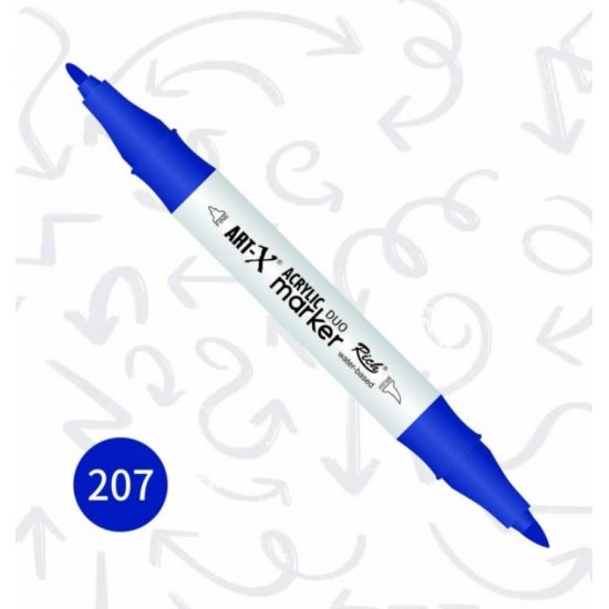 Rich Art-X Akrilik Marker Duo Çift Taraflı Kalem 17903-207