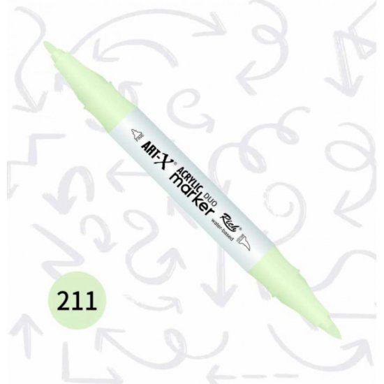 Rich Art-X Akrilik Marker Duo Çift Taraflı Kalem 17913-211