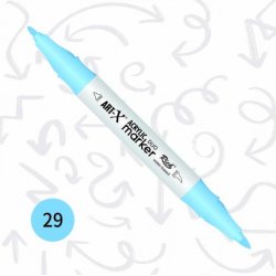 Rich Art-X Akrilik Marker Duo Çift Taraflı Kalem 17885-29