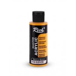 Rich Master Akrilik Boya 116 Altın Sarı 120 cc
