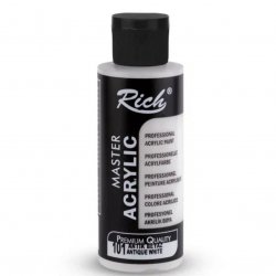 Rich Master Akrilik Boya 101 Antik Beyaz 120 cc