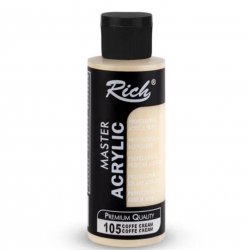 Rich Master Akrilik Boya 105 Coffe Cream 120 cc