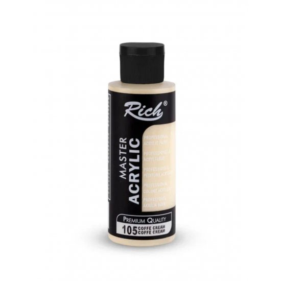 Rich Master Akrilik Boya 105 Coffe Cream 120 cc