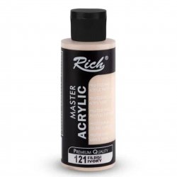 Rich Master Akrilik Boya 121 Fildişi 120 cc