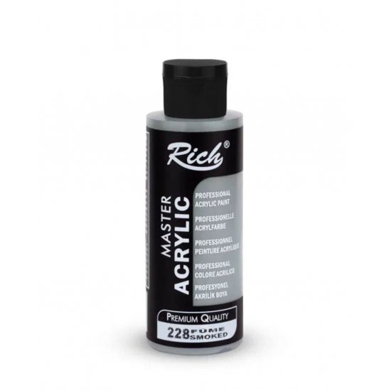 Rich Master Akrilik Boya 228 Füme 120 cc