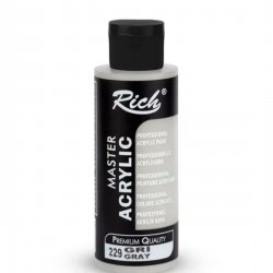 Rich Master Akrilik Boya 229 Gri 120 cc