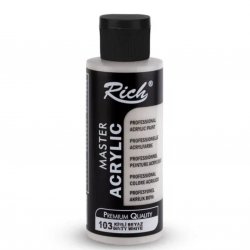 Rich Master Akrilik Boya 103 Kirli Beyaz 120 cc