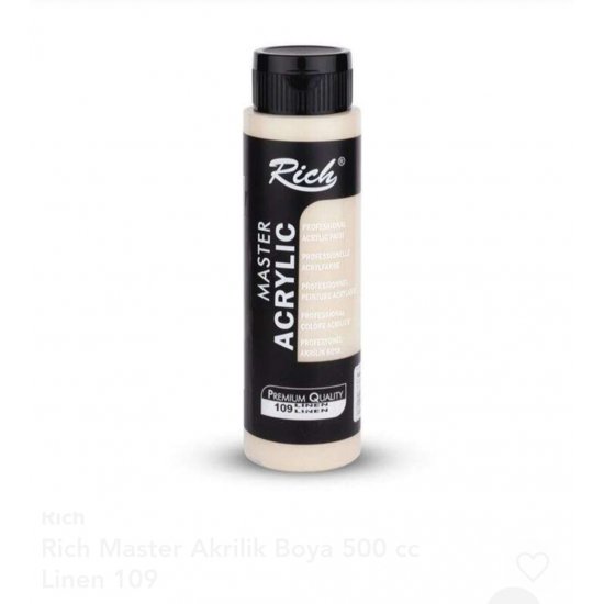 Rich Master Akrilik Boya 109 Linen 500 cc