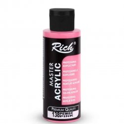 Rich Master Akrilik Boya 138 Pembe 120 cc