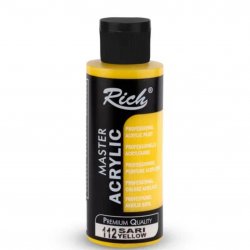 Rich Master Akrilik Boya 112 Sarı 120 cc