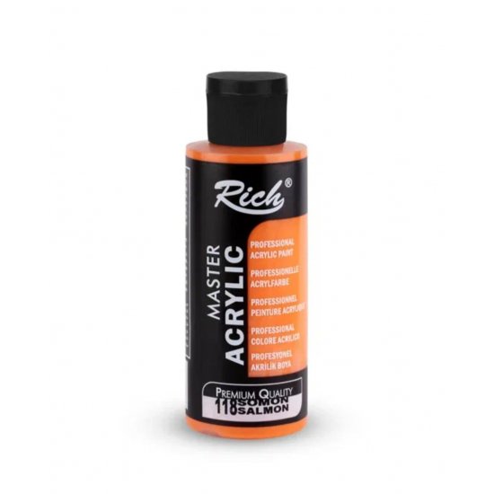 Rich Master Akrilik Boya 118 Somon 120 cc