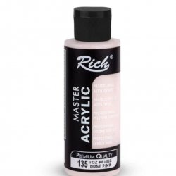 Rich Master Akrilik Boya 135 Toz Pembe 120 cc