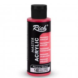 Rich Master Akrilik Boya 140 Yalı Pembe 120 cc