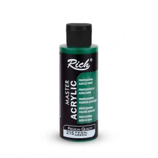 Rich Master Akrilik Boya 215 Yeşil120 cc