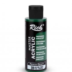 Rich Master Akrilik Boya 209 Zeytin Yeşili 120 cc