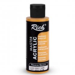 Rich Master Akrilik Boya 127 Oksit Sarı 120 cc