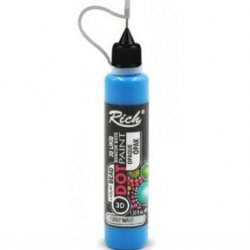 Rich Dot Paint 3d Likit Boncuk Boya Opak Mavi 40 cc 12007